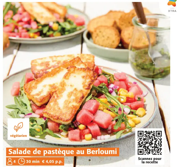Offre: Salade de pastèque au Berloumi