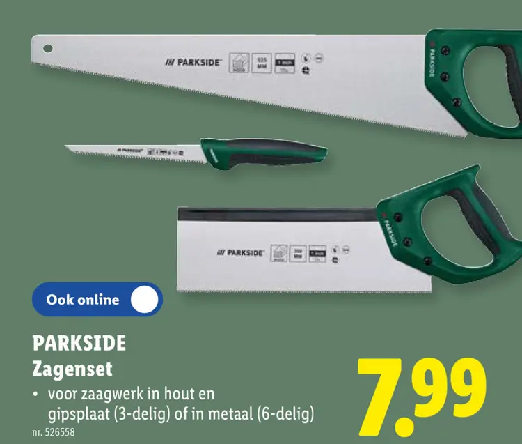 Promotie: Zagenset