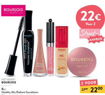 Aanbieding: BOURJOIS Healthy Mix Radiant foundation