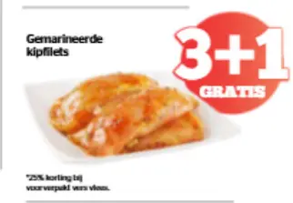 Promotie: Gemarineerde kipfilets