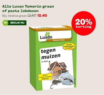 Aanbieding: Luxan Tomorin graan of pasta lokdozen