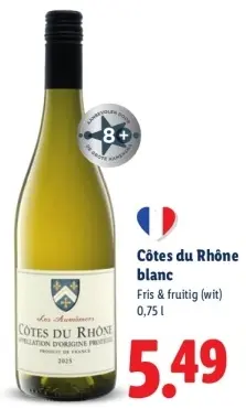 Aanbieding: Côtes du Rhône blanc