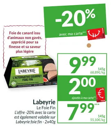 Offre: Le Foie Fin