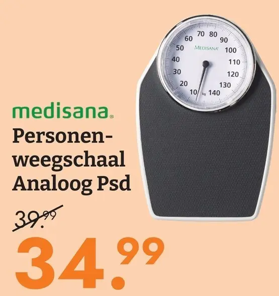 Aanbieding: Personenweegschaal Analoog Psd