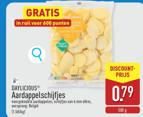 Promotie: Aardappelschijfjes