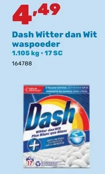Promotie: Dash Witter dan Wit waspoeder