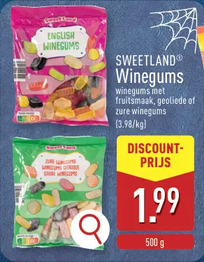 Promotie: SWEETLAND® Winegums