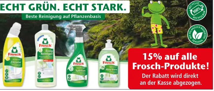 Aanbieding: Frosch-Produkte