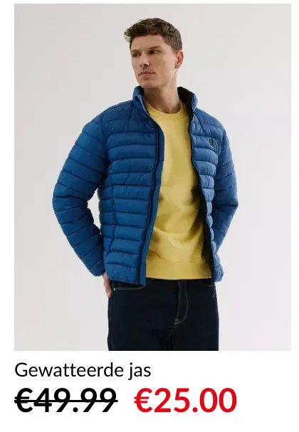 Promotie: Gewatteerde jas