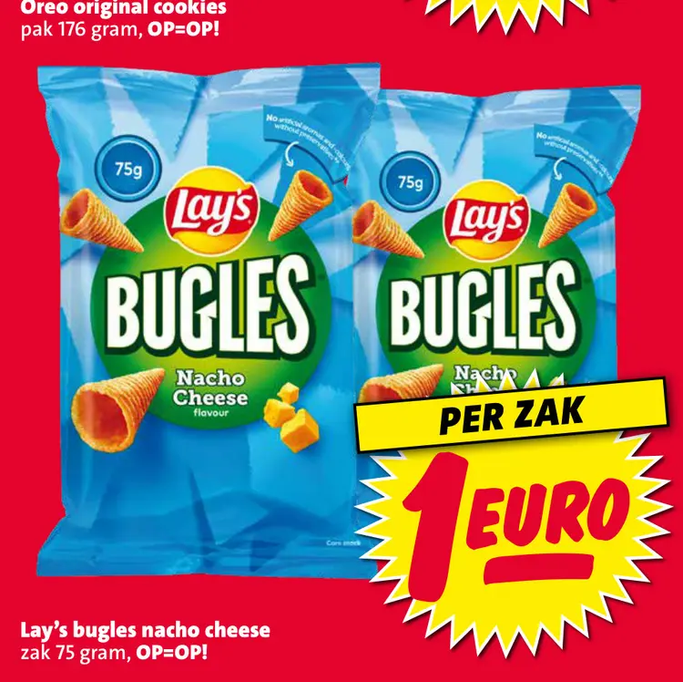 Aanbieding: Bugles Nacho Cheese