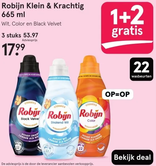 Aanbieding: Klein & Krachtig