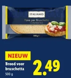Aanbieding: Brood voor bruschetta