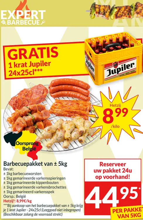 Promotie: Barbecuepakket