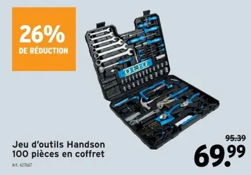 Offre: Jeu d'outils Handson