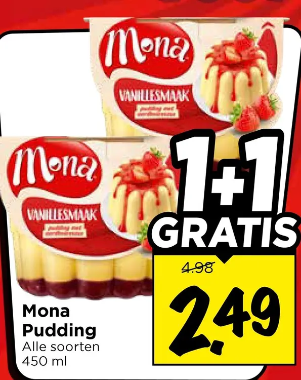 Aanbieding: Pudding