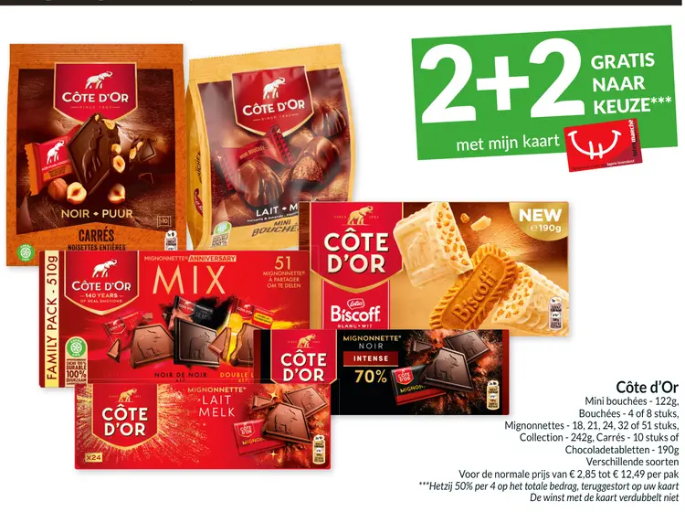 Promotie: Côte d'Or