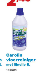 Aanbieding: Carolin vloerreiniger met lijnolie