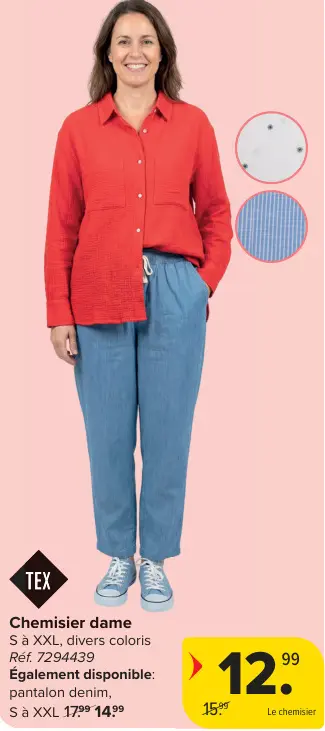 Offre: Chemisier dame