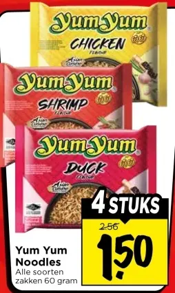 Aanbieding: Yum Yum Noodles
