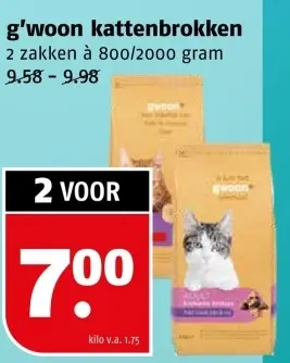 Aanbieding: Kattenbrokken