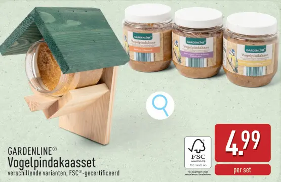 Aanbieding: Vogelpindakaasset