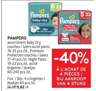 Offre: Pampers Baby Dry