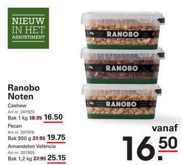 Aanbieding: Ranobo Noten Cashew