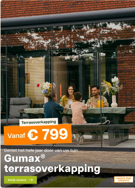 Promotie: Terrasoverkapping