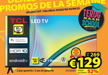 Aanbieding: Tcl led tv