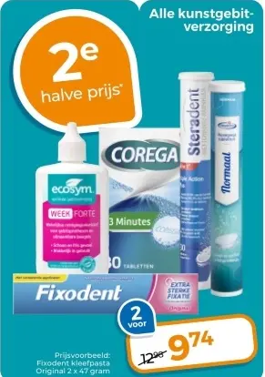 Aanbieding: Alle kunstgebit verzorging