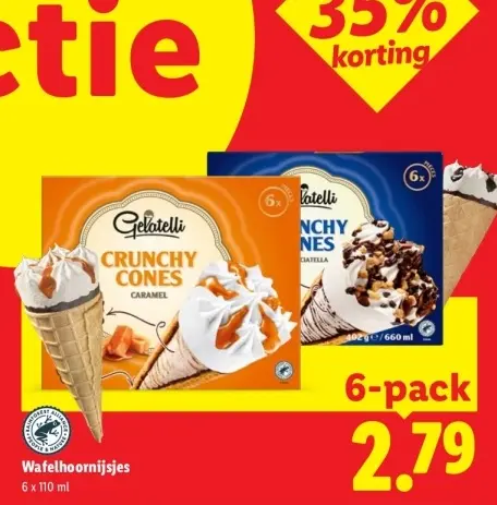 Aanbieding: Crunchy Cones