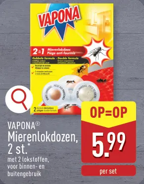 Promotie: Mierenlokdozen