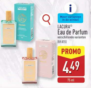 Promotie: Eau de Parfum