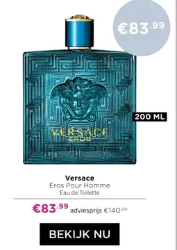 Aanbieding: Versace Eros Pour Homme