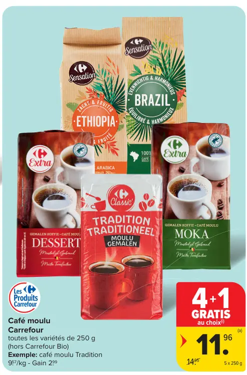 Offre: Café moulu