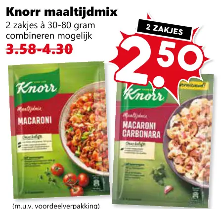 Aanbieding: Maaltijdmix