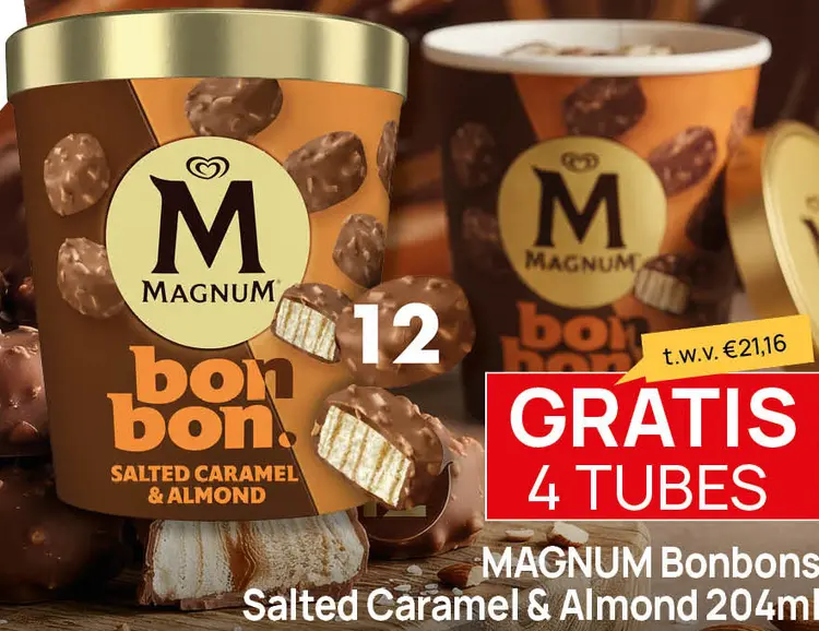 Aanbieding: Bonbons Salted Caramel & Almond