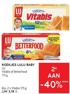 Promotie: LU Vitabis of Betterfood koekjes