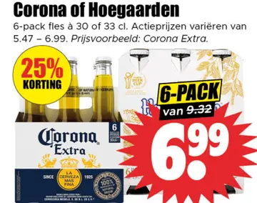 Aanbieding: Corona of Hoegaarden