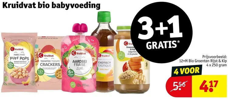 Aanbieding: Bio babyvoeding