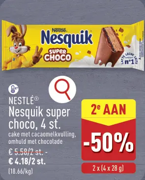 Promotie: Nesquik super choco