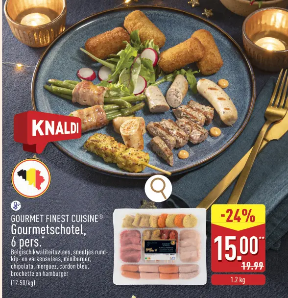 Promotie: Gourmetschotel
