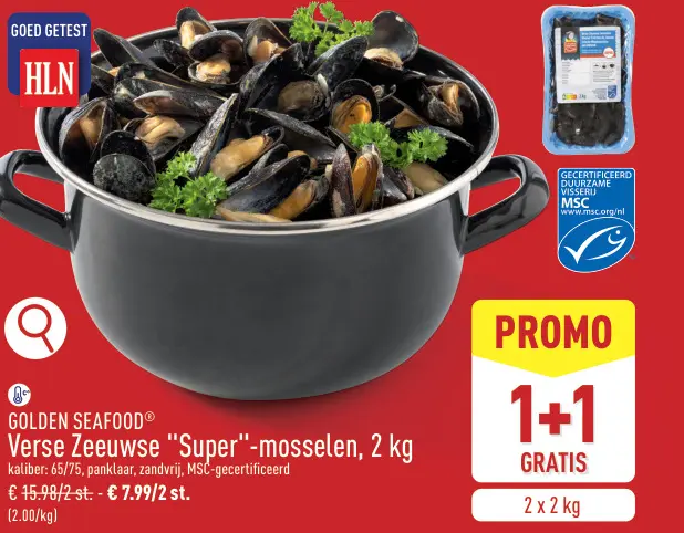 Promotie: Verse Zeeuwse "Super"-mosselen