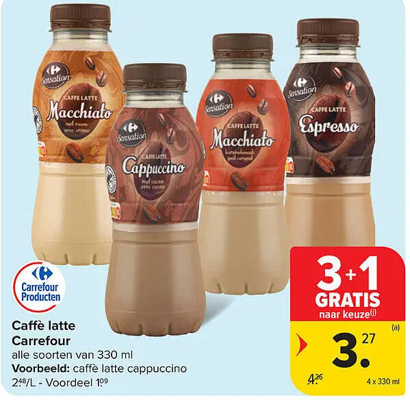 Aanbieding: Caffè latte
