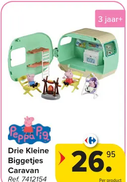 Promotie: Drie Kleine Biggetjes Caravan