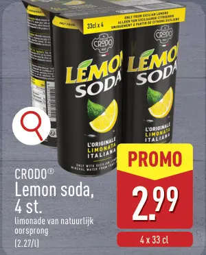 Promotie: Lemon soda