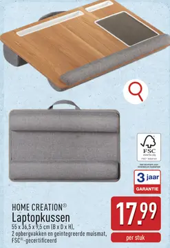 Offre: HOME CREATION® Laptopkussen
