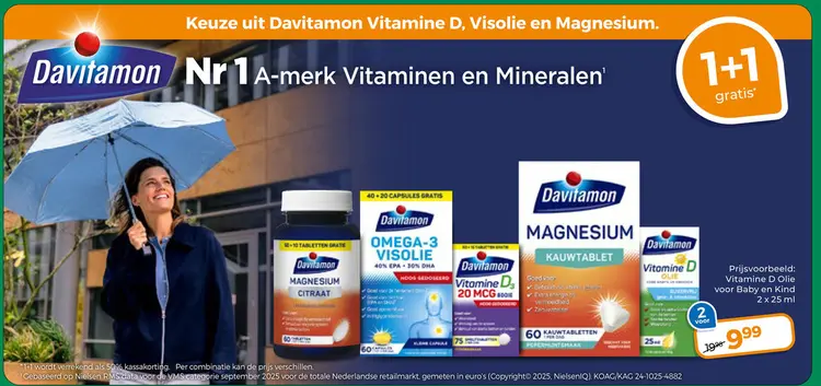 Aanbieding: Vitamine D Olie voor Baby en Kind
