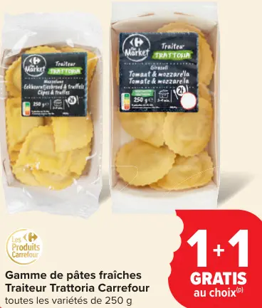 Offre: Gamme de pâtes fraîches