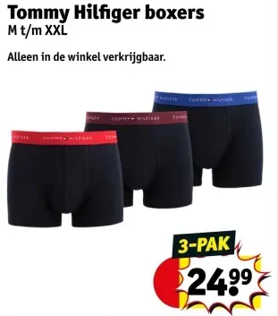 Aanbieding: Tommy Hilfiger boxers